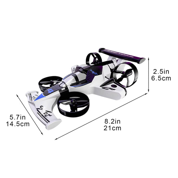 2-in-1 Drone Race Car – Flying & Driving Stunt Machine