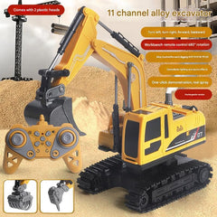 1:20 RC Excavator Construction Vehicle with 360° Rotation & Working Arm with Smoke