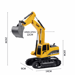 1:20 Scale Remote Control Excavator Construction Set