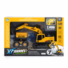 1:20 Scale Remote Control Excavator Construction Set