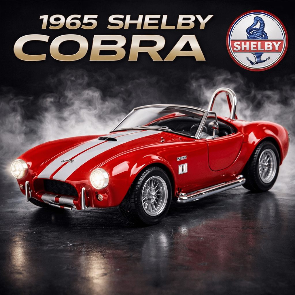 1:22 Scale Die-Cast 1965 Shelby Cobra 427 – Classic Performance Car Collectible