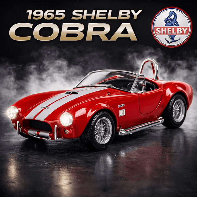 1:22 Scale Die-Cast 1965 Shelby Cobra 427 – Classic Performance Car Collectible