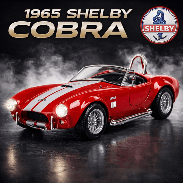 1:22 Scale Die-Cast 1965 Shelby Cobra 427 – Classic Performance Car Collectible