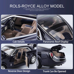 1:24 Diecast Rolls-Royce Sweptail Alloy Model Car