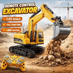 🚜 1:24 Heavy Excavator Construction Truck – Realistic Digging Machine for Kids