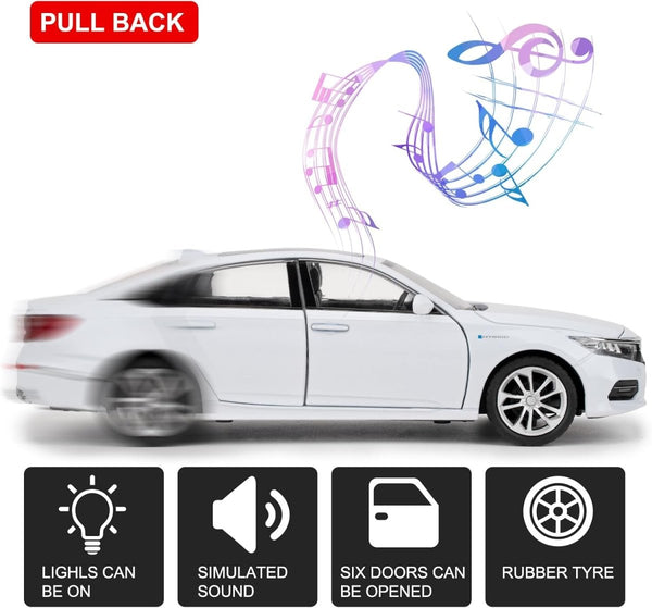1:24 Honda Accord Luxury Diecast Car – Realistic, Sleek & Full of Action