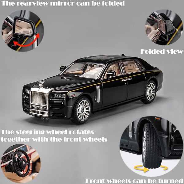 1:24 Luxury  Rolls Royce Mansory Diecast Car – Speed in Style
