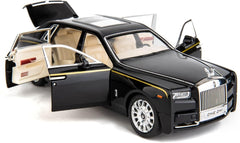 1:24 Rolls Royce Phantom Diecast Car – Metal Body, Doors Open, Light & Sound