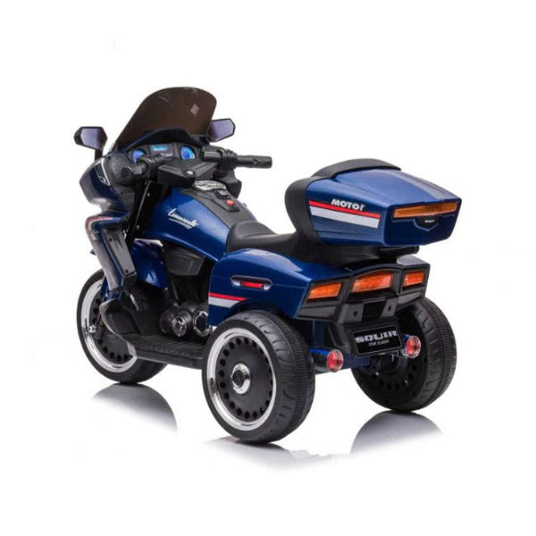 12V Electric Ride-On Bike for Kids – 2 Motors with Foot Accelerator