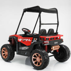 12V Electric Ride-On Jeep for Kids – 2 Seater with Sun Shade & 4 Motors