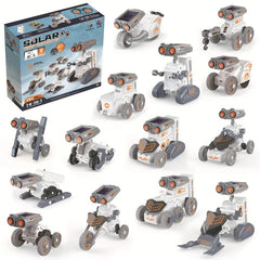 191 Pcs Solar Power Robotics Kit – 14 Models in 1 STEM Set