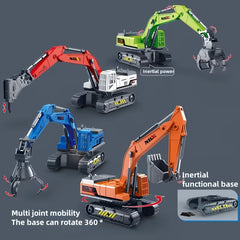Remote Control Mini Excavator Construction – Remote Digger with Realistic Arm Movement & Multi-Color Options
