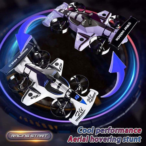2-in-1 Drone Race Car – Flying & Driving Stunt Machine