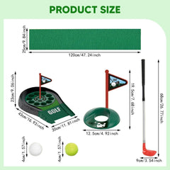 ⛳ 2-in-1 Mini Electric Golf Game Set – Fun, Focus & Family Play!