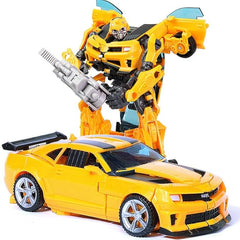 2-in-1 Transforming Alloy Robot Car –  Action Figure