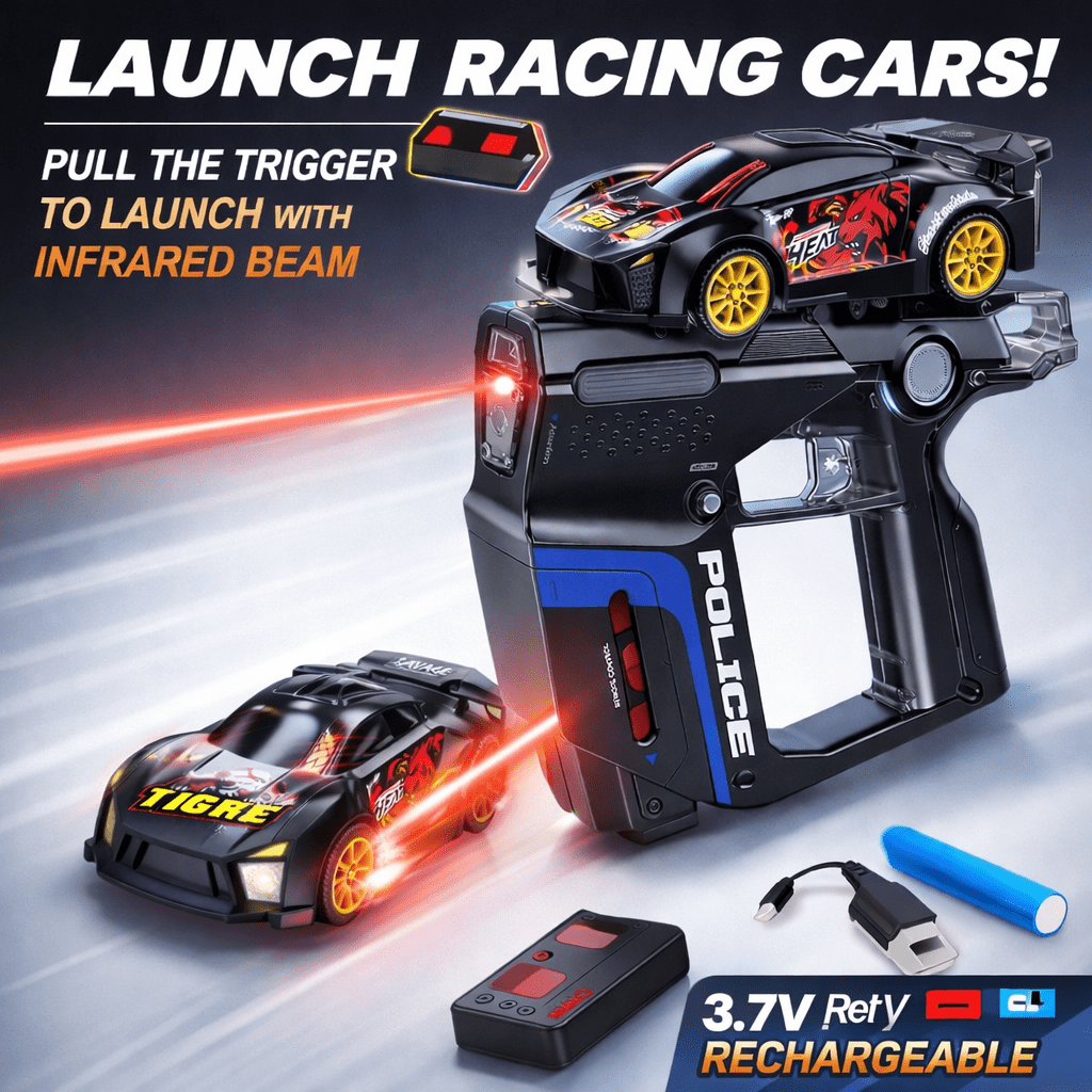 2 Player Infrared Laser Shooting & R/C Battle Racing Car