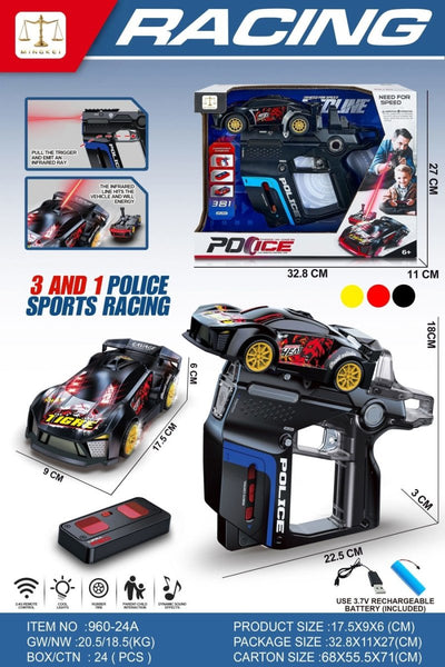 2 Player Infrared Laser Shooting & R/C Battle Racing Car