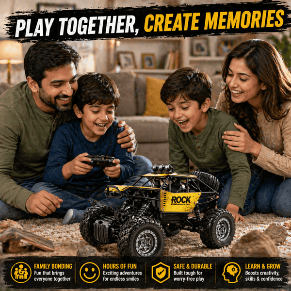 2.4GHz RC Spray Crawler Jeep – Off-Road Rock Crawler with Mist Effect
