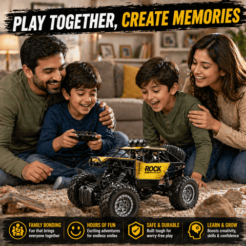 2.4GHz RC Spray Crawler Jeep – Off-Road Rock Crawler with Mist Effect