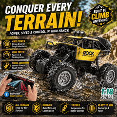 2.4GHz RC Spray Crawler Jeep – Off-Road Rock Crawler with Mist Effect