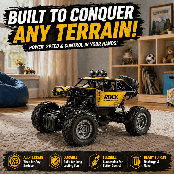 2.4GHz RC Spray Crawler Jeep – Off-Road Rock Crawler with Mist Effect
