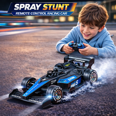 🏎️ 2.4GHz RC Spray Stunt Racing Car – High-Speed Remote Control Formula Car with Smoke Effect