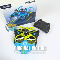 Fly, Drive & Sail - 3-in-1 RC Quadcopter Remote Control Vehicle