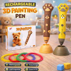 3D Painting Pen Rechargeable – Wireless Low Temperature Creative Drawing Pen