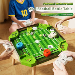 4-Player Tabletop Football Arena Set – Remote Control Battle Soccer Game