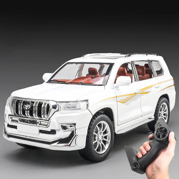 Rechargeable Metal RC Off-Road SUV with Opening Doors & LED Lights
