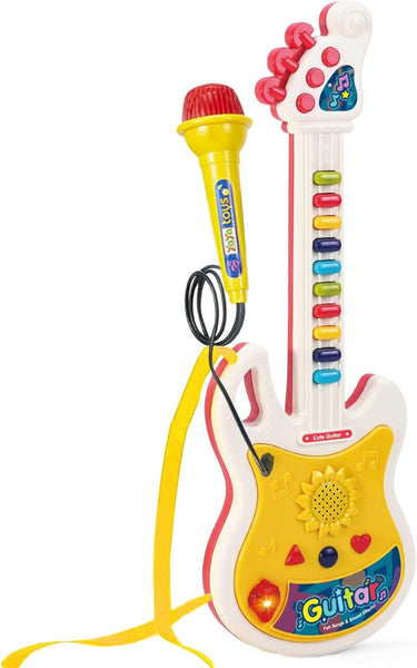 Rock Star Music Guitar Set with Microphone & Lights