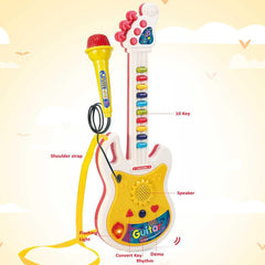 Rock Star Music Guitar Set with Microphone & Lights