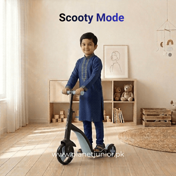 8-in-1 Multi-Functional Kids Scooter & Tricycle
