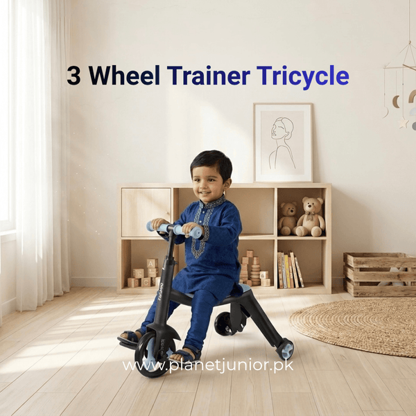8-in-1 Multi-Functional Kids Scooter & Tricycle