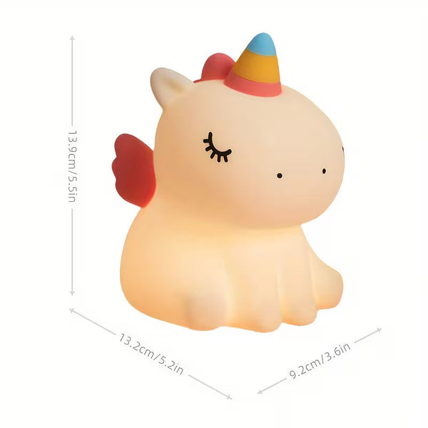 Unicorn Touch Night Lamp – Soft Glow LED Bedside Light