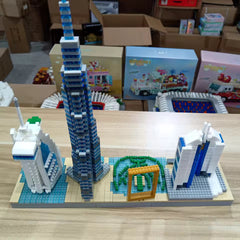 Dubai Skyline Landmark Building Set – 3000+ PCS