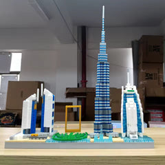 Dubai Skyline Landmark Building Set – 3000+ PCS