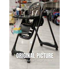 🍼 Kidilo Baby Feeding High Chair with Height Adjustment, Reclining Seat & Safety Harness