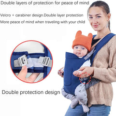 AIEBAO Baby Carrier – Comfortable 3–12 Months Support