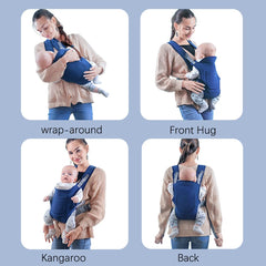 AIEBAO Baby Carrier – Comfortable 3–12 Months Support