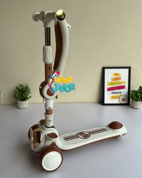 Airplane Design Kids Scooty with Smooth Ride Wheels