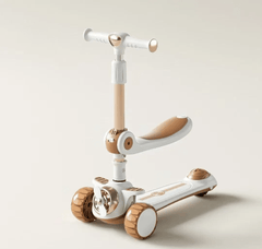Airplane Design Kids Scooty with Smooth Ride Wheels