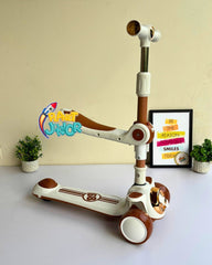 Airplane Design Kids Scooty with Smooth Ride Wheels