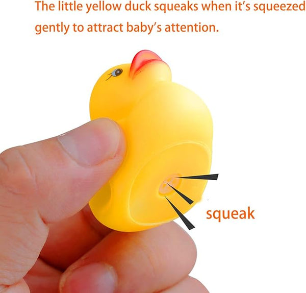 Baby Bath Duck Set – Squeaky Floating Water Play Pack | 20pc