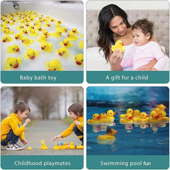 Baby Bath Duck Set – Squeaky Floating Water Play Pack | 20pc