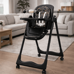 🍼 Kidilo Baby Feeding High Chair with Height Adjustment, Reclining Seat & Safety Harness