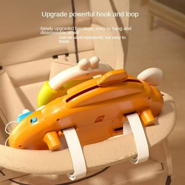 Baby Rabbit Musical Steering Wheel – Light-Up Driving Activity