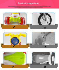 Baby Ride-On Push Walker – Colorful Balance & First Steps Buddy