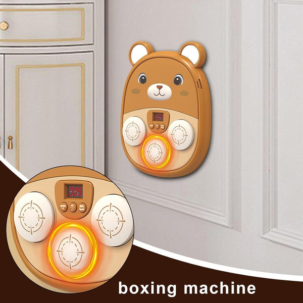 Bear Boxing Music Machine – Interactive Punch Game with Lights & Sounds