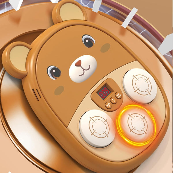 Bear Boxing Music Machine – Interactive Punch Game with Lights & Sounds